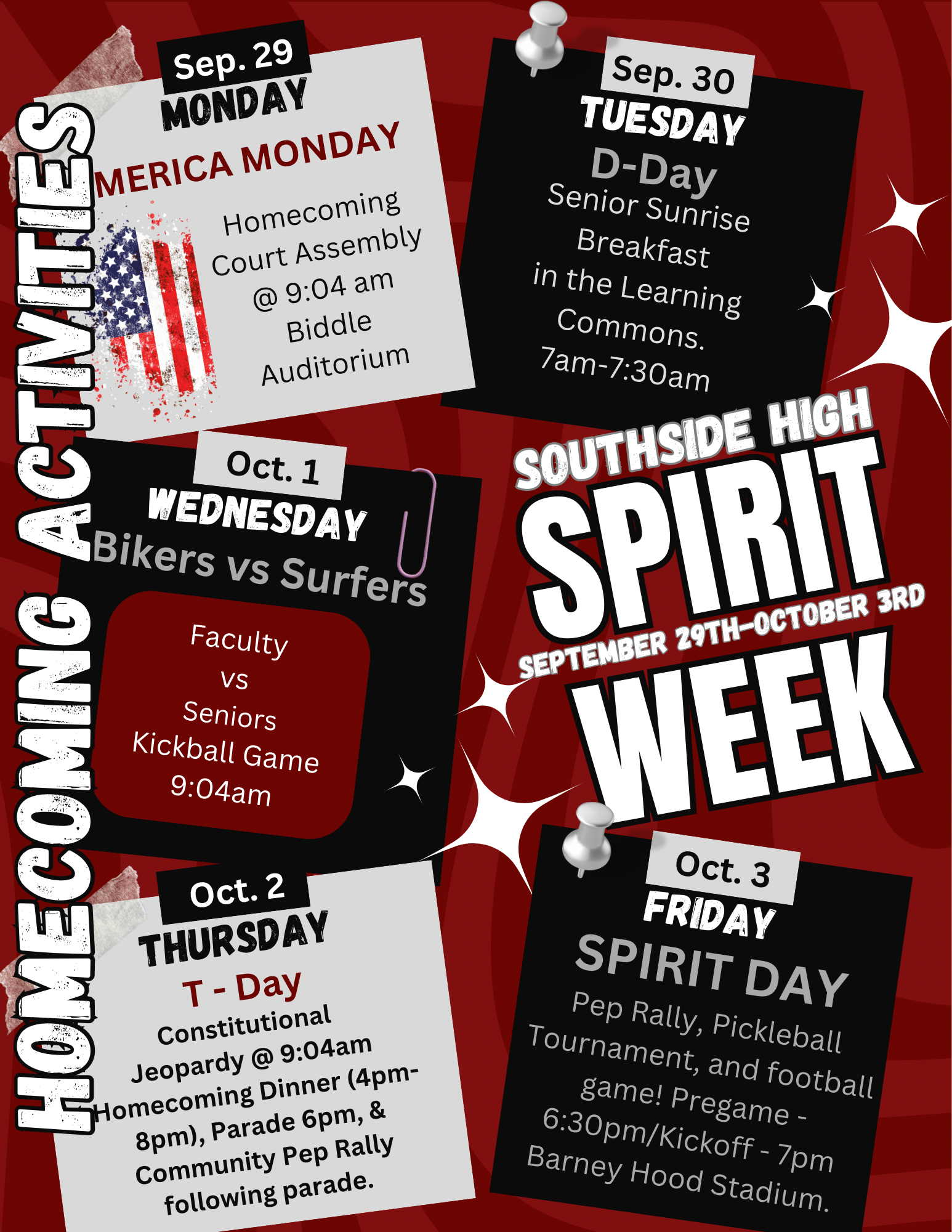 Homecoming Activities 